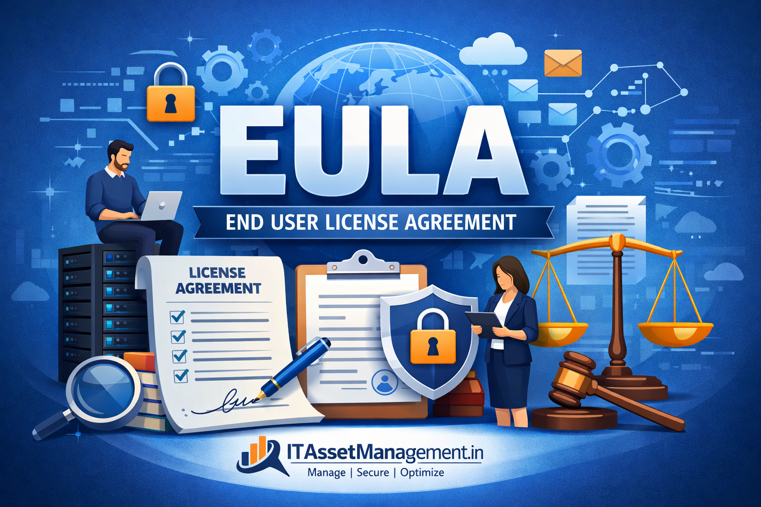 End User License Agreement for IT Asset Management Software